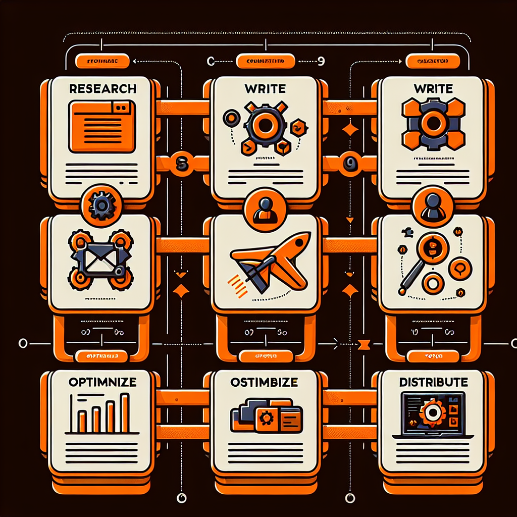ai content automation stack infographic