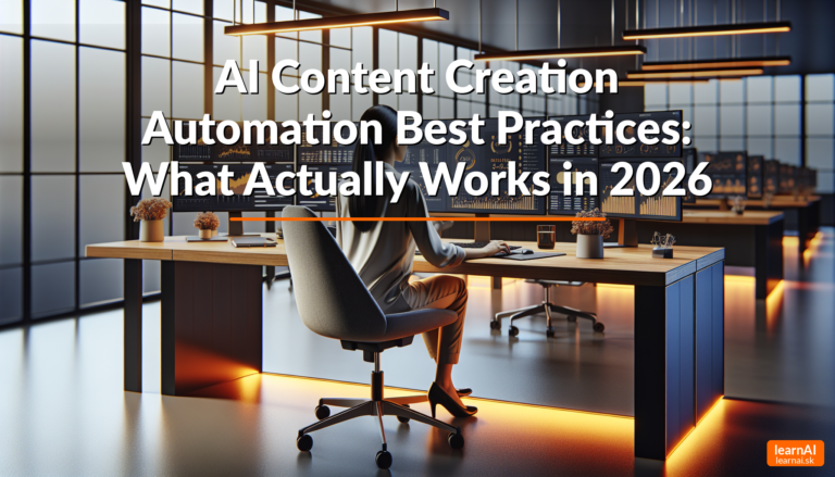 AI Content Creation Automation Best Practices: What Actually Works in 2026