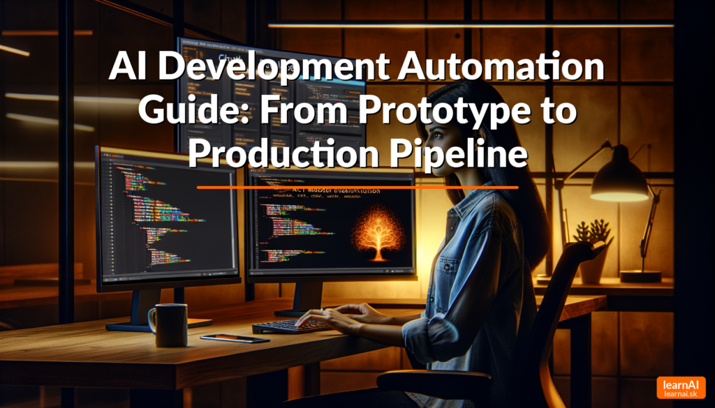 AI Development Automation Guide: From Prototype to Production Pipeline