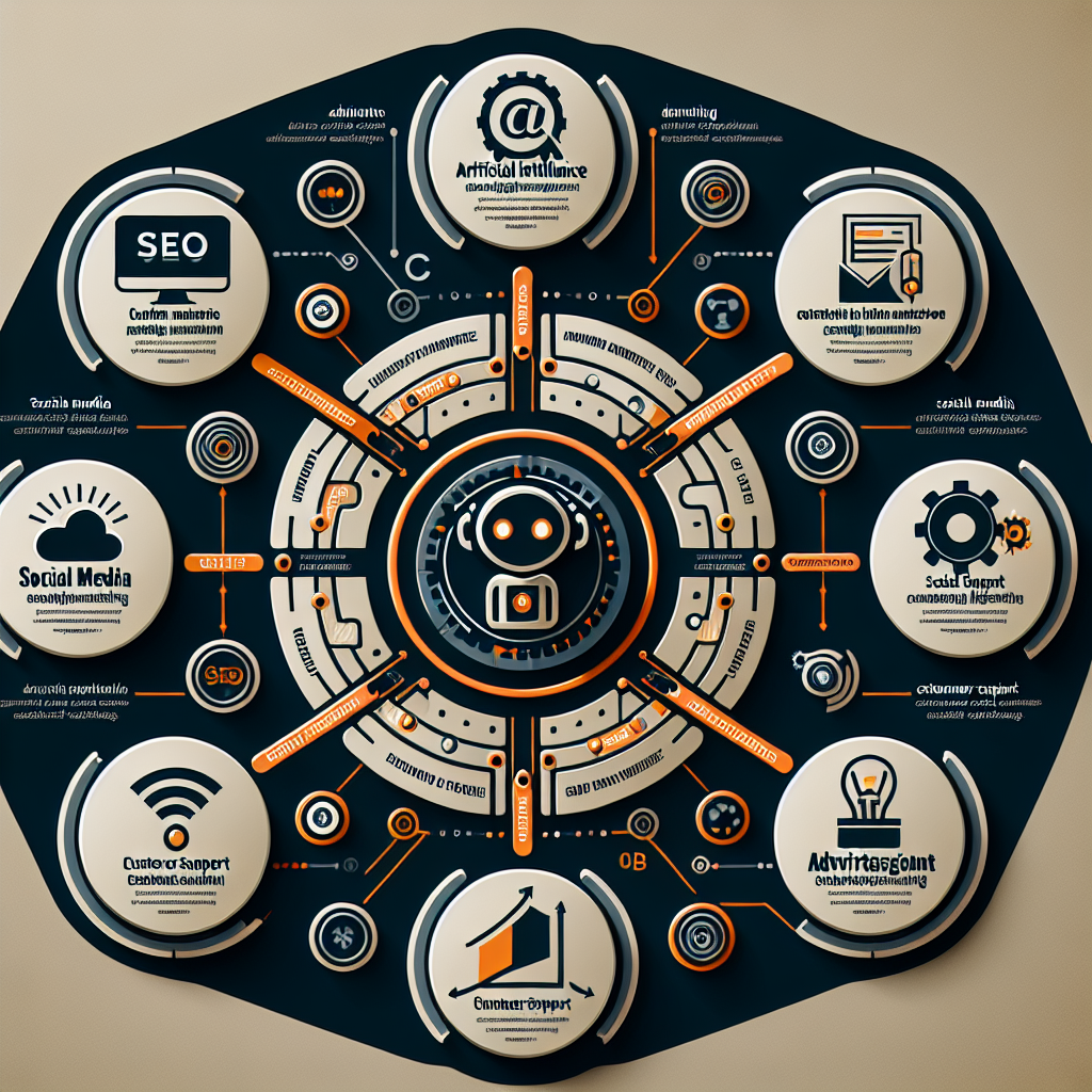 ai marketing agents categories infographic