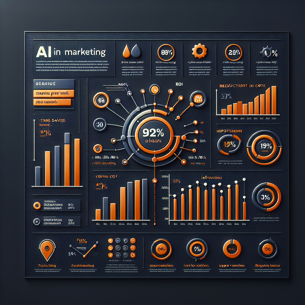 ai marketing roi comparison infographic