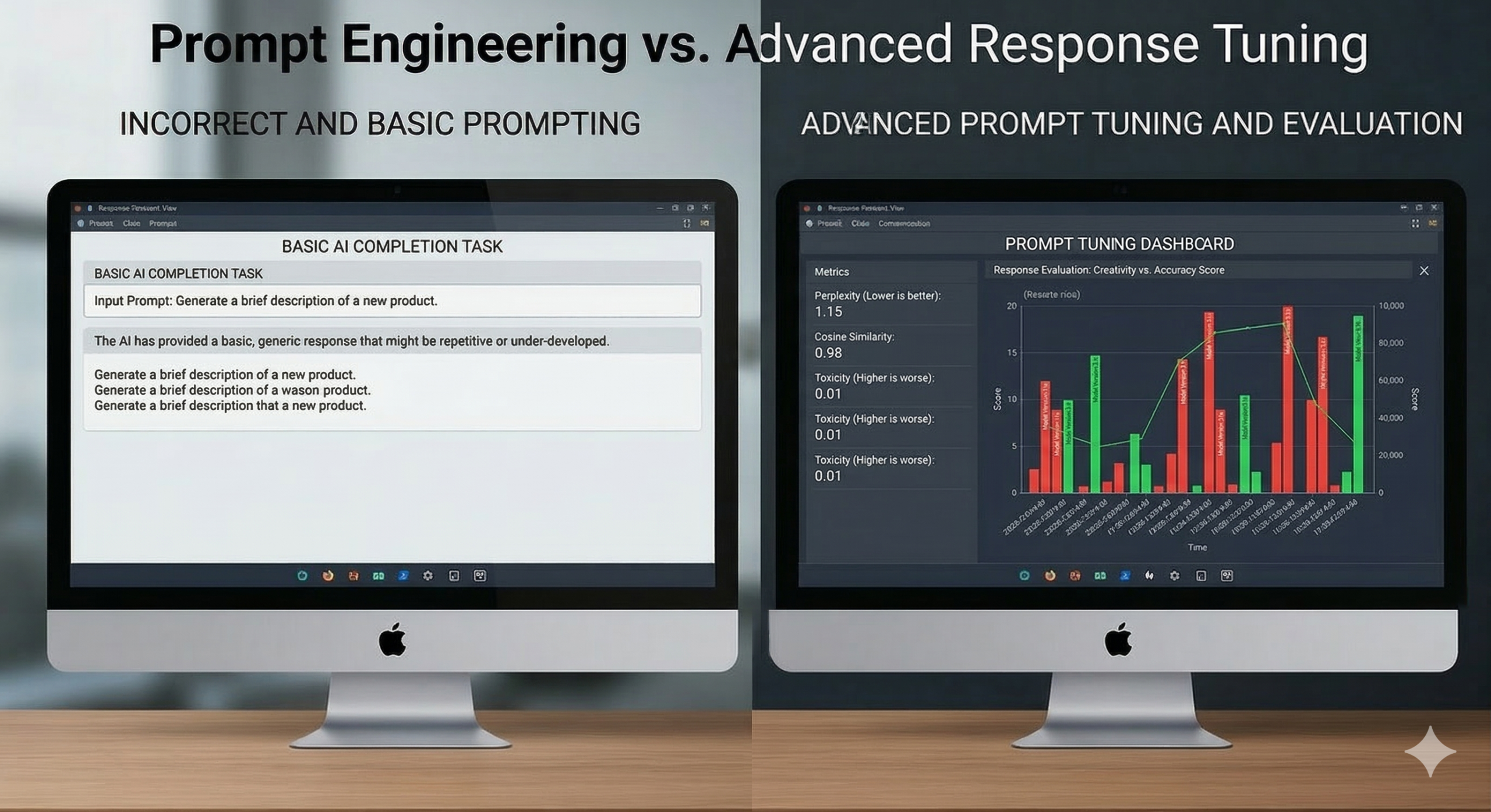 Beispiel für die Eingabeaufforderung bei wenigen Aufnahmen