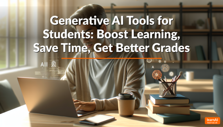 Generative AI Tools for Students: Boost Learning, Save Time, Get Better Grades