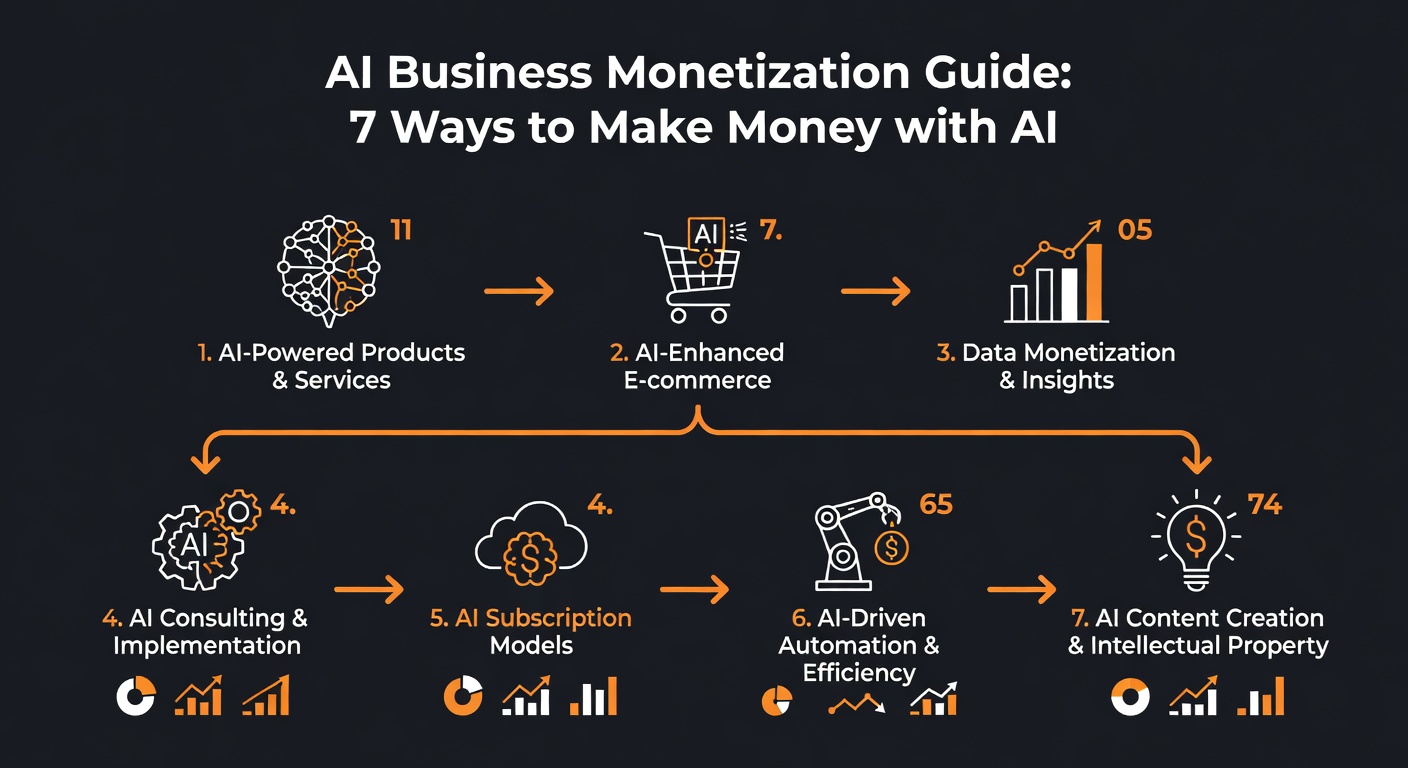 AI income dashboard infographic