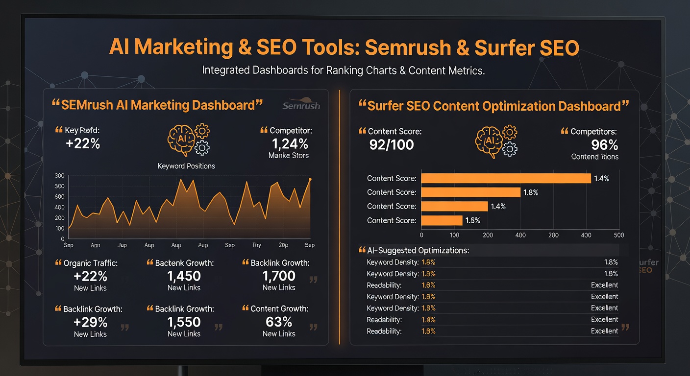 AI marketing and SEO tools