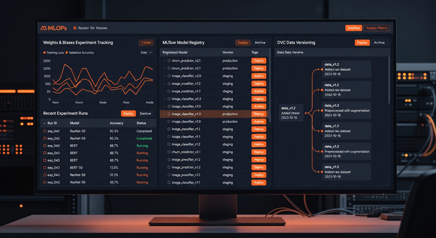 MLOps tools for machine learning