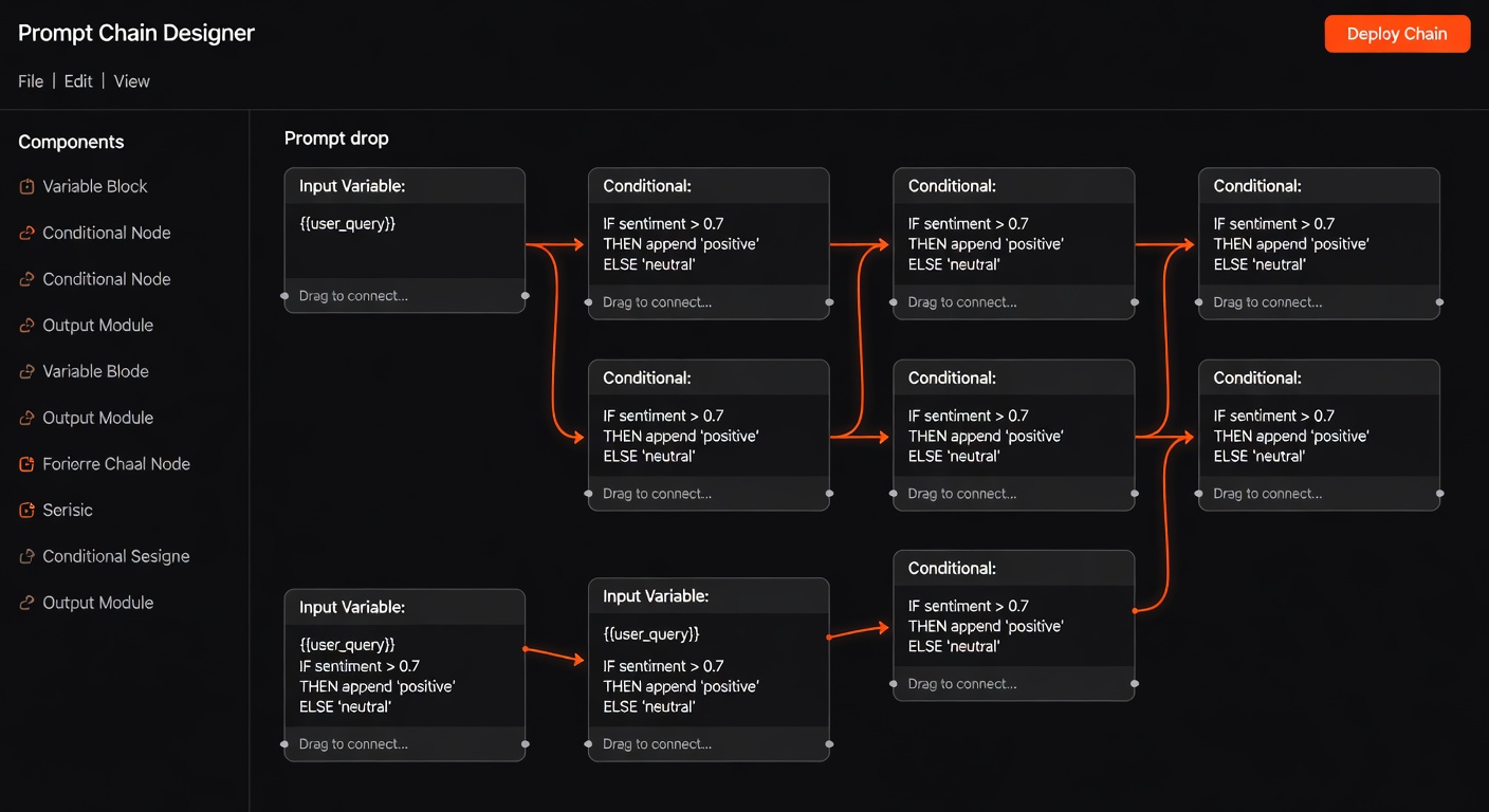 Visual prompt engineering tools