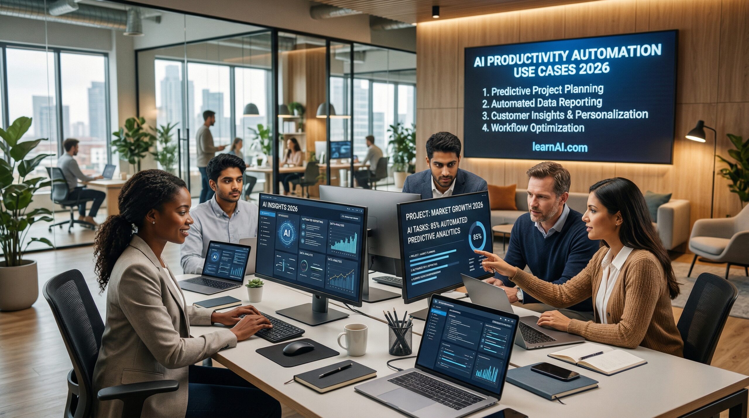 AI Productivity Automation Use Cases 2026 | learnAI – section-1